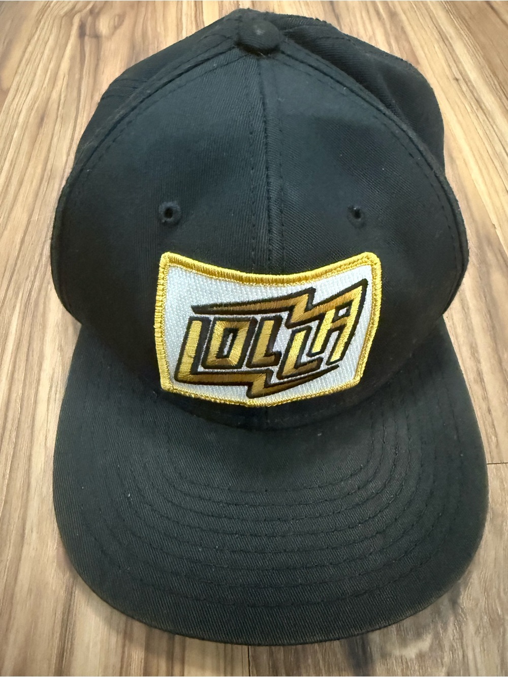 Lollapalooza Lolla Music Festival Snapback Hat Black OTTO Cap (Excellent)